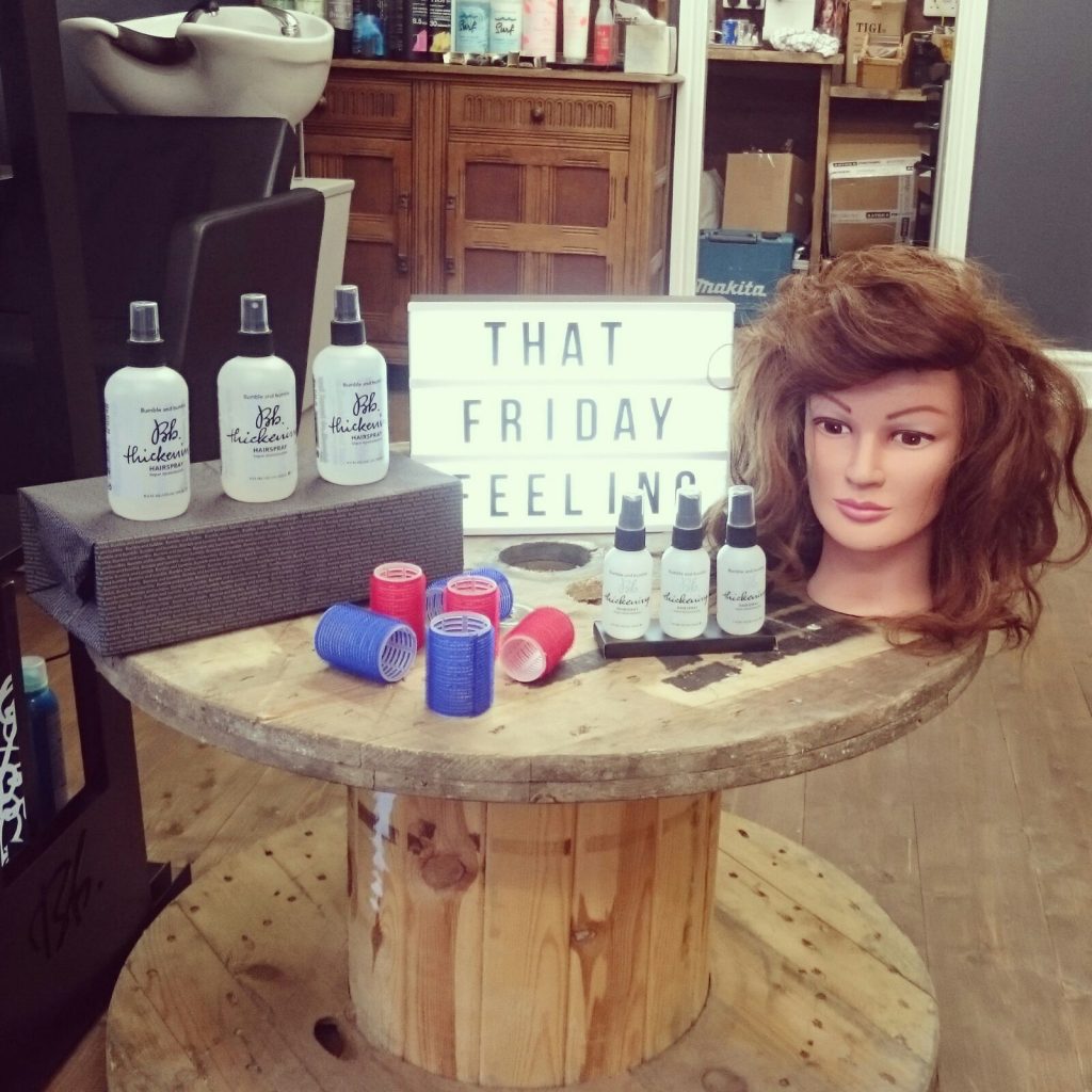 Bumble and bumble Hair products.