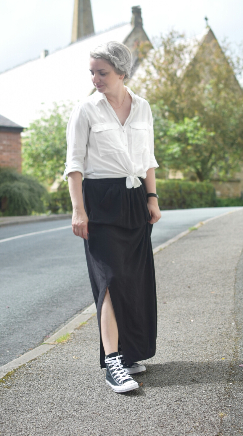 converse with maxi skirt Online 